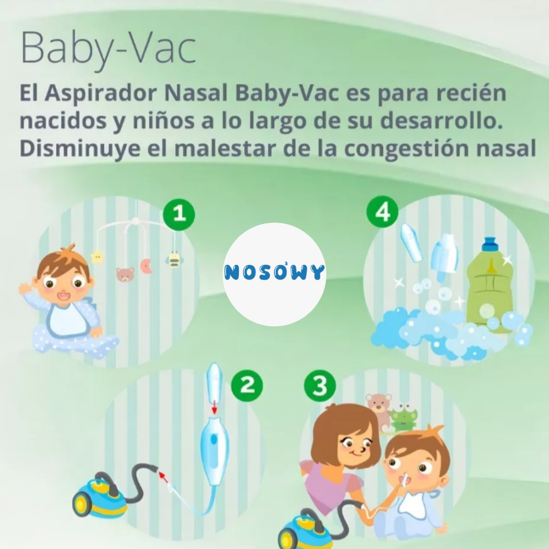 Baby Vac Chile | Aspirador Nasal para Bebés – Rápido, Seguro y Recomendado por Pediatras